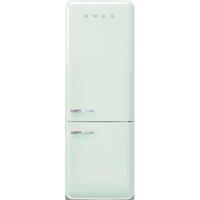 Smeg 50s Style Retro Right Hand Hinge FAB38RPG6 205cm High Frost Free Fridge Freezer - Pastel Green - D Rated, Green