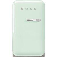 Smeg Left Hand Hinge Mini Bar FAB5LPG5 Fridge - Pastel Green - D Rated, Green