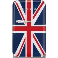 Smeg 50s Style Right Hand Hinged Minibar FAB5RDUJ6 72cm Fridge - Union Jack - C Rated, Union Jack