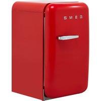 Smeg Right Hand Hinge Mini Bar FAB5RRD5 Fridge - Red - D Rated, Red