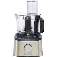 Kenwood MultiPro Compact FDM312.SS 1.2 Litre Food Processor With 12 Accessories - Silver, Silver