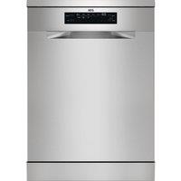 AEG 6000 SatelliteClean FFB53617ZM Standard Dishwasher - Stainless Steel - D Rated, Stainless Steel