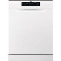 AEG SatelliteClean FFB64627ZW Full Size Dishwasher - White - C Rated, White