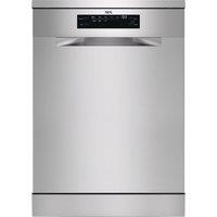 AEG 6000 SatelliteClean FFB74917ZM Full Size Dishwasher - Stainless Steel, Stainless Steel