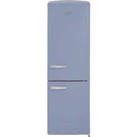 CDA Florence Sea Holly 199cm 60/40 Frost Free Fridge Freezer - Sea Holly - D Rated, Blue