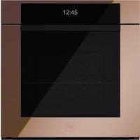 Bertazzoni Modern Series FMOD6117CTM3 Built In Electric Single Oven with Pyrolytic Cleaning - Bronze - A++ Rated, Brown