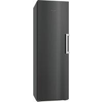 Miele FNS4782D BST 186cm Upright Freezer - Black Steel - D Rated, Black