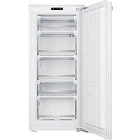 CDA FW582/3 Integrated 122cm Upright Freezer with Fixed Door Hinge Kit - E Rated, White