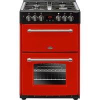 Belling Farmhouse 60DF 60cm Freestanding Dual Fuel Mini Range Cooker - Silver - A/A Rated, Silver