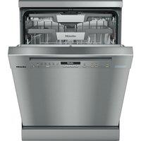 Miele G7040 SC CS Wifi Connected Full Size Dishwasher - Clean Steel - A Rated, Stainless Steel