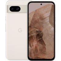 Google Pixel 8a 128GB Smartphone in Porcelain, White