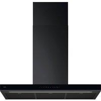 AEG 8000 AuroraTech GB87D91CB 90cm Chimney Cooker Hood - Black Gloss, Black