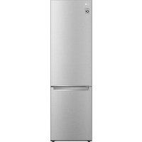 LG NatureFRESH GBB92MBB3P 203cm High 70/30 No Frost Fridge Freezer - Silver - A Rated, Silver