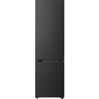 LG NatureFRESH GBBS524CEV 203cm No Frost Fridge Freezer - Black Steel - C Rated, Black