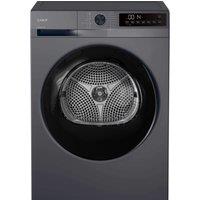 Candy Quick Pro GD 10N1BR-80 10Kg Heat Pump Tumble Dryer - Graphite - A+ Rated, Silver