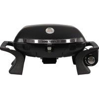 George Foreman Product Care Group Portable 1 Burner Gas Barbecue - Black, Black