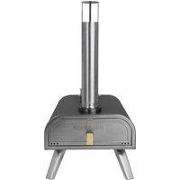 George Foreman GFWPPO2BPC Wood Pellet Outdoor Pizza Oven - Black, Black