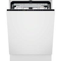 AEG 9000 Series GI9700X2PN Integrated Full Size Dishwasher - White Control Panel - A Rated, White