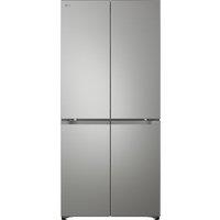 LG GMBS30SEPY Wifi Connected Non-Plumbed Frost Free Multi-door American Fridge Freezer - Prime Silver - E Rated, Silver