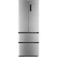 Beko GN14790PX Frost Free American Fridge Freezer - Brushed Steel - E Rated, Stainless Steel