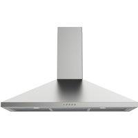 Leisure H1001PX 100cm Chimney Cooker Hood - Stainless Steel, Stainless Steel