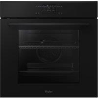 Haier ID Series 2 H6 ID25L5YTX Wifi Connected Built In Electric Single Oven with Pyrolytic Cleaning - Black - A++ Rated, Black
