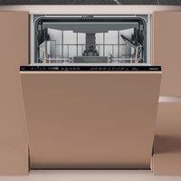 Hotpoint MaxiSpace H7IB16M6L UK Fully Integrated Full Size Dishwasher - Black Control Panel Control Panel with Fixed Door Hinge Kit - B Rated, Black