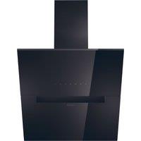 Haier I-Link HADG6CBS4BWIFI Wifi Connected 60cm Angled Chimney Cooker Hood - Black, Black