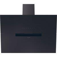 Haier I-Link HADG9CBS4BWIFI Wifi Connected 90cm Angled Chimney Cooker Hood - Black, Black
