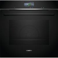 Siemens IQ-700 HB776G1B1B Built In Electric Single Oven - Black - A+ Rated, Black