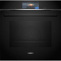 Siemens IQ-700 HB778G3B1B Built In Electric Single Oven - Black - A+ Rated, Black