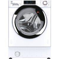 Hoover H-WASH&DRY 300 PRO HBDODS695TAMCE80 Integrated 9Kg/5Kg Washer Dryer with 1600 rpm - White / Chrome - D Rated [Wash&Dry], A Rated [Wash Only], White