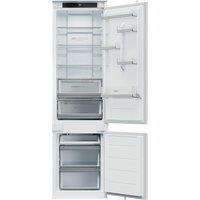 Haier Series 6 HBQW5519EK-UK 194cm High 70/30 Integrated No Frost Fridge Freezer with Sliding Door Fixing Kit - White - E Rated, White