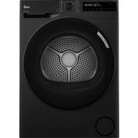 Hoover Pro Wash Series 3 HBR 10N3BJX-80 Wifi Connected 10Kg Heat Pump Tumble Dryer - Matt Black - A Rated, Black