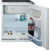 Hotpoint HBUF011.UK Integrated Under Counter 82cm High Fridge - Fixed Door Fixing Kit - White - E Rated, White