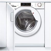 Hoover H-WASH 300 PRO HBWOS 69TMET-80 Integrated 9kg Washing Machine with 1600 rpm - White - B Rated, White