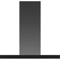 Fisher & Paykel Series 7 Contemporary HC90BCBB4 Wifi Connected 90cm Chimney Cooker Hood - Black, Black