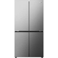 Haier HCR59F18DNMM Total No Frost Multi-door American Fridge Freezer - Inox - D Rated, Stainless Steel
