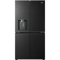 Haier Horizon HCW99F18DIMB Wifi Connected Total No Frost Multi-door American Fridge Freezer - Black - D Rated, Black