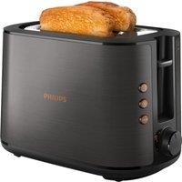 Philips 5000 Series HD2650/31 2 Slice Toaster - Black / Copper, Black
