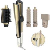 Shark Glam 4 in 1 Straight & Wavy Multistyler HD6041SUK Hot Air Styler - Gold, Gold