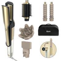 Shark Glam 5 in 1 Curly & Coily Multistyler HD6052SUK Hot Air Styler - Gold, Gold