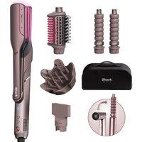 Shark FlexFusion Straight 5-in-1 HD652SUK Hot Air Styler - Cosmic Blush, Purple