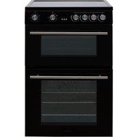 Hisense HDE3211BBUK Electric Cooker with Ceramic Hob - Black - A+/A Rated, Black