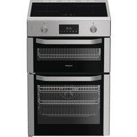 Hotpoint HDE6IDC2X 60cm Electric Cooker with - Stainless Steel - A Rated, Stainless Steel