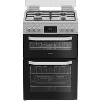 Hotpoint HDG6GDCW 60cm Gas Cooker - White, White