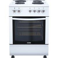 Haden HE61SW 60cm Wide Single Oven Electric Cooker - White - A Rated, White