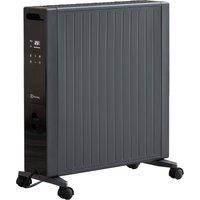 Electrolux HEA1990ELGRY Oil Free Radiator 2000W - Black, Black