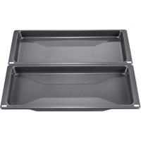 Bosch Slim Baking Tray HEZ530000 For Series 6 and Series 4 single and double ovens - Anthracite, Grey