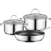 Bosch HEZ9SE030 Induction Pan Set - Stainless Steel, Stainless Steel